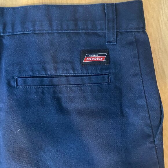 Dickies Mens Work Shorts 44 Navy Blue Cotton Blend Work Skate - Picture 4 of 5